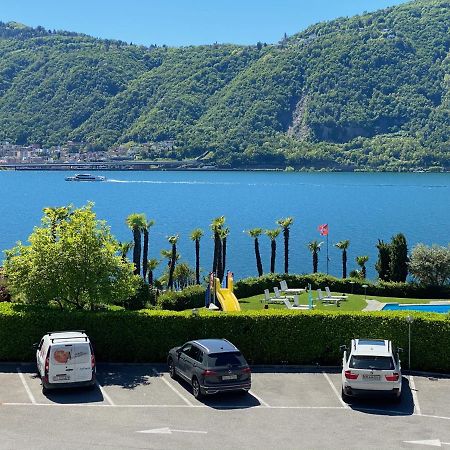 Holiday On The Lake Lugano Bissone Buitenkant foto