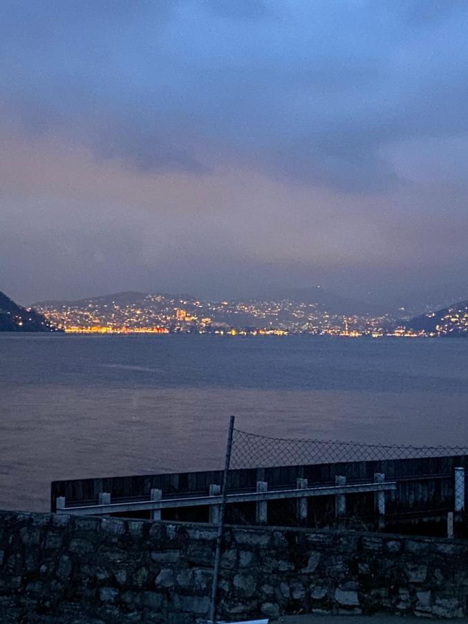 Holiday On The Lake Lugano Bissone Buitenkant foto