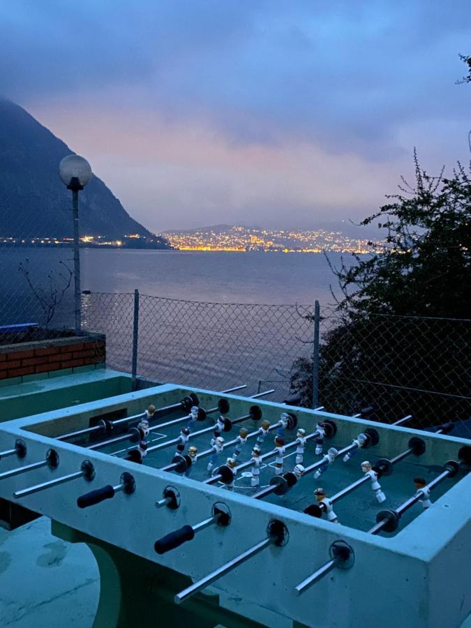 Holiday On The Lake Lugano Bissone Buitenkant foto