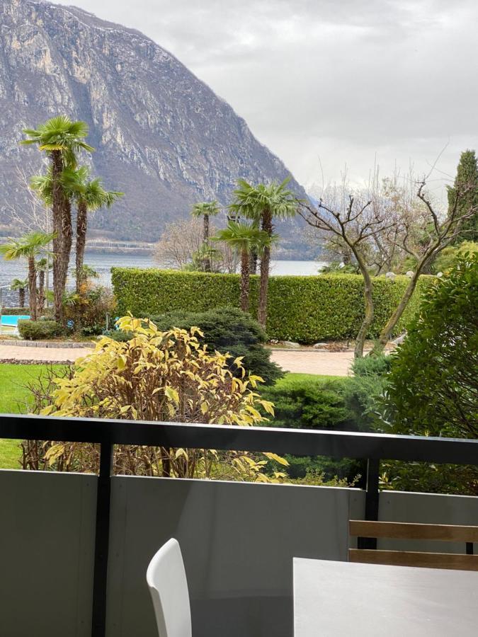 Holiday On The Lake Lugano Bissone Buitenkant foto