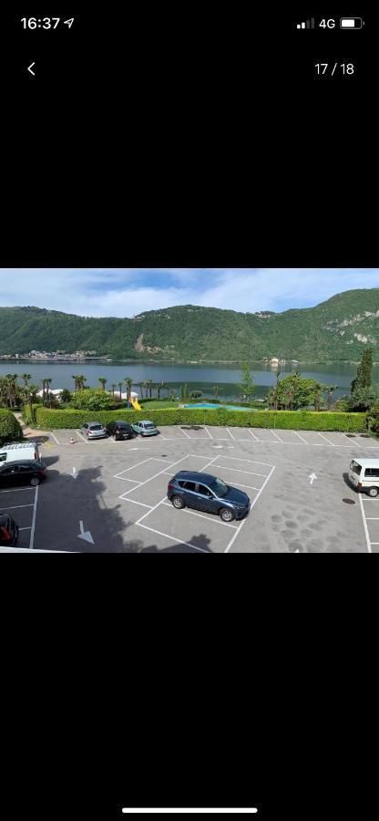Holiday On The Lake Lugano Bissone Buitenkant foto