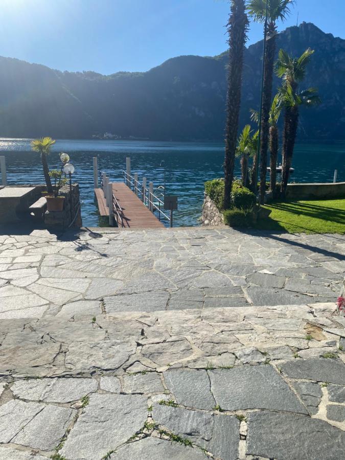 Holiday On The Lake Lugano Bissone Buitenkant foto