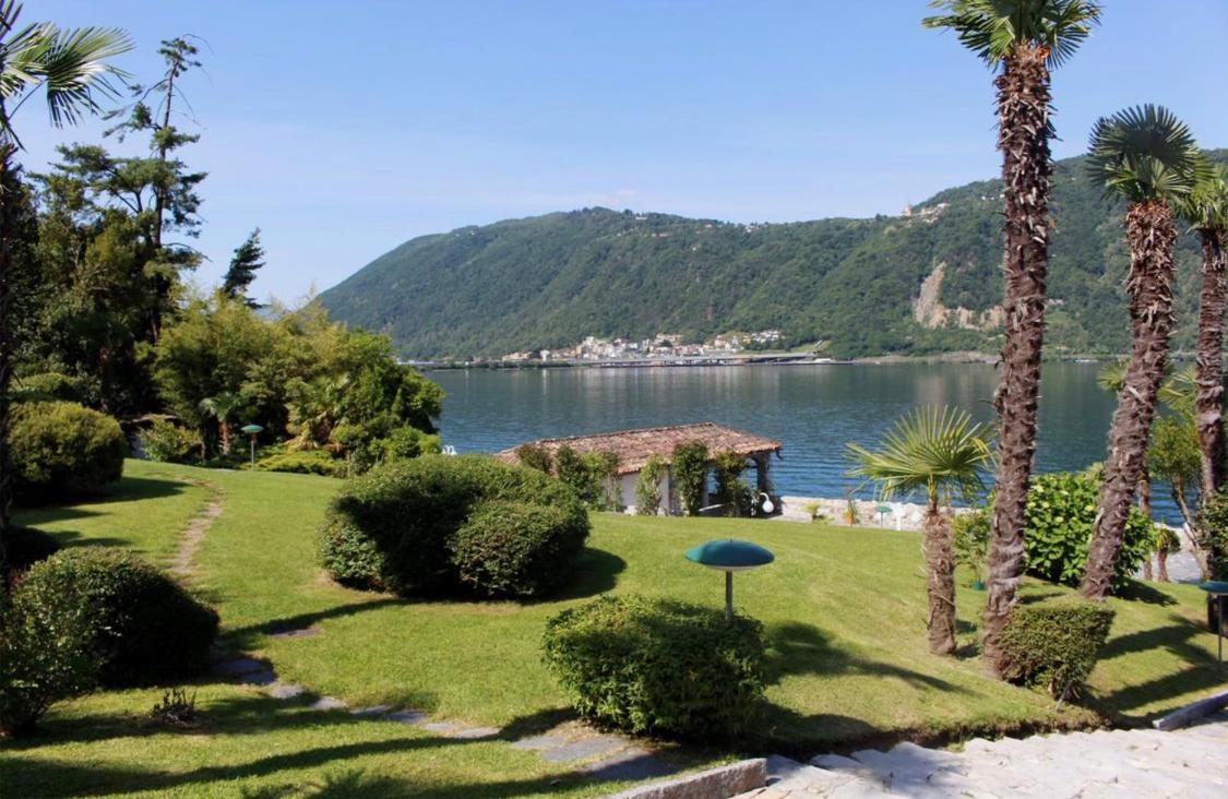 Holiday On The Lake Lugano Bissone Buitenkant foto