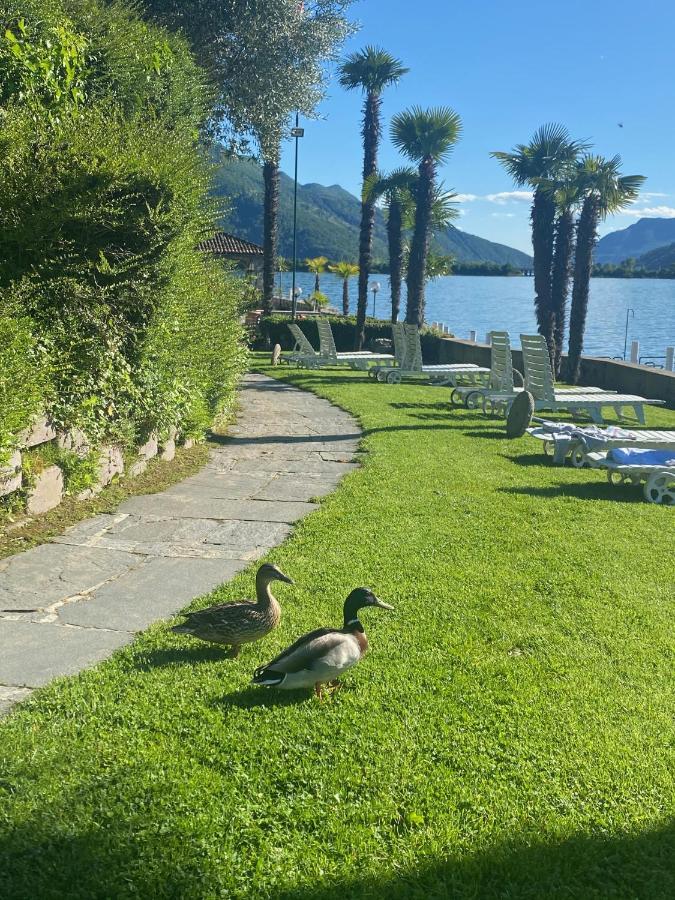 Holiday On The Lake Lugano Bissone Buitenkant foto
