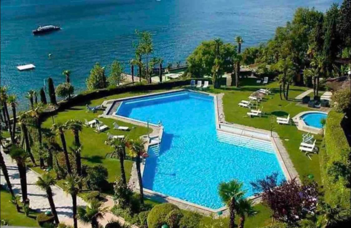 Holiday On The Lake Lugano Bissone Buitenkant foto